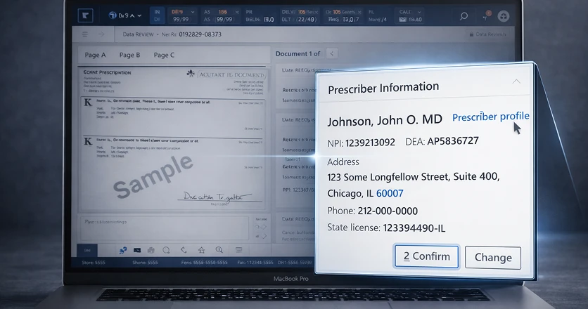 Accessible design refinements in the Walgreens workflow interface