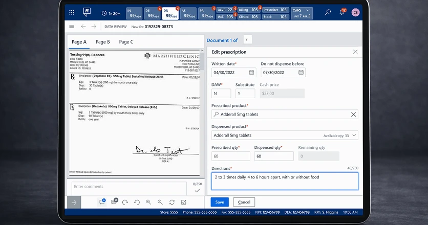 Content creation interface screenshot