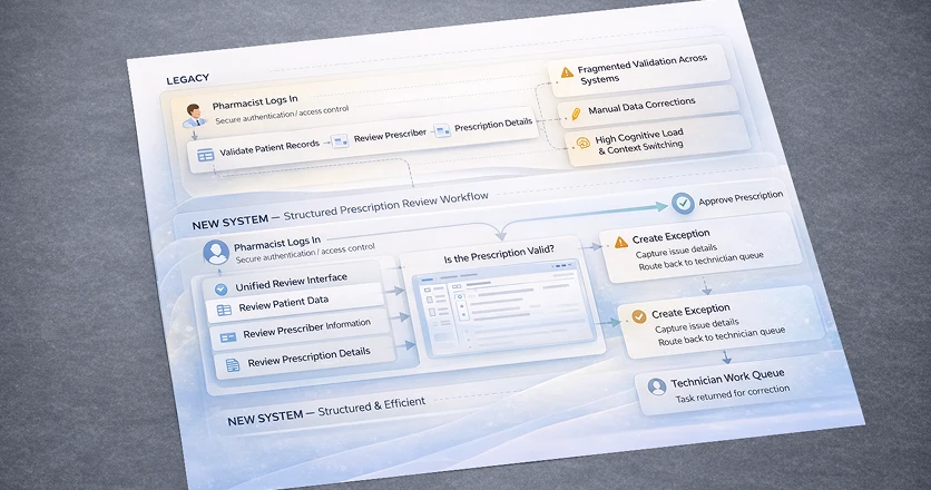 Workflow diagram showing content creation and approval process